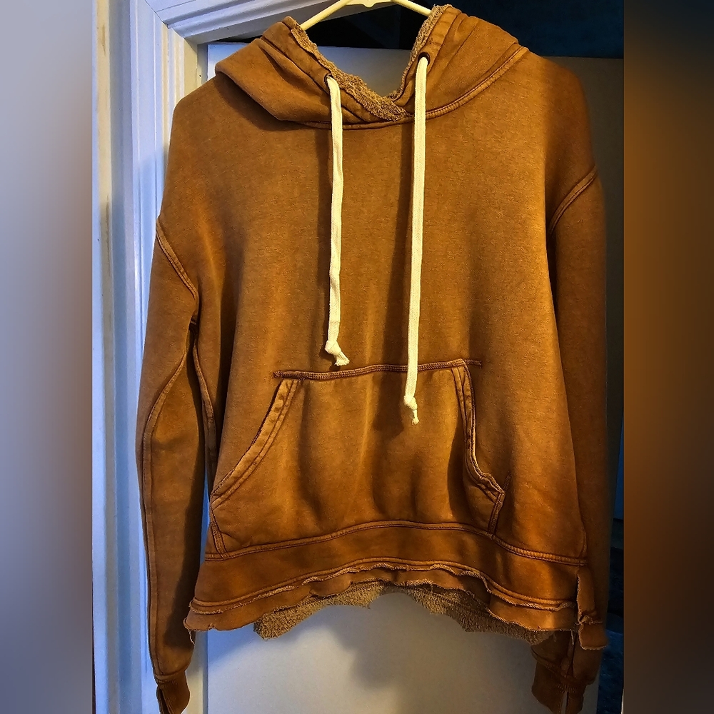 We The Free distressed hoodie